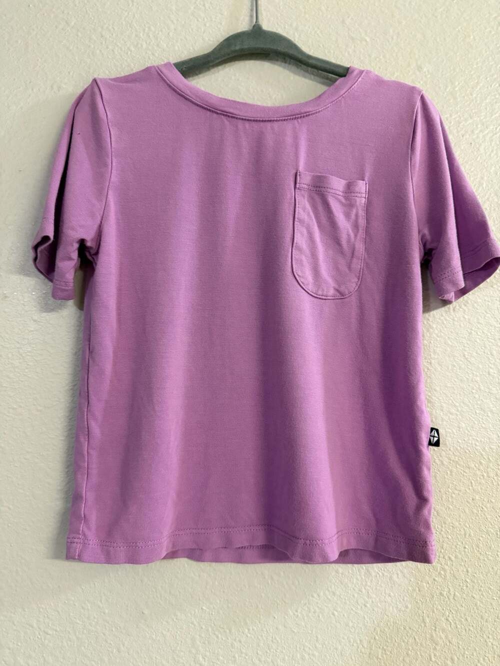 Kyte baby Purple Short Sleeve Pocket T-Shirt.